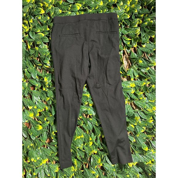 Amanda and Chelsea Black Ankle Cropped Dress Pants Size 4 - Picture 2 of 5